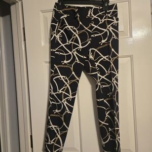 Cache Chain Print Pants